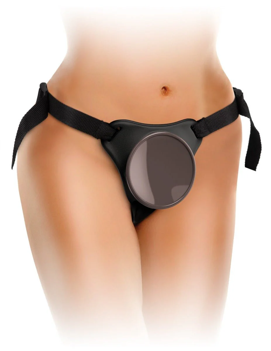 Pipedream King Cock Elite Ultimate Vibrating Silicone Body Dock Kit 7 Inch Flesh - Image 3