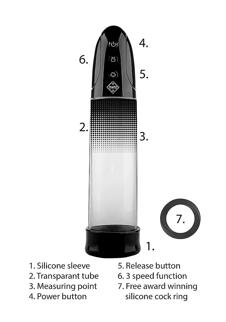 Pumped Automatic Rechargeable LUV Pump Black - Image 9