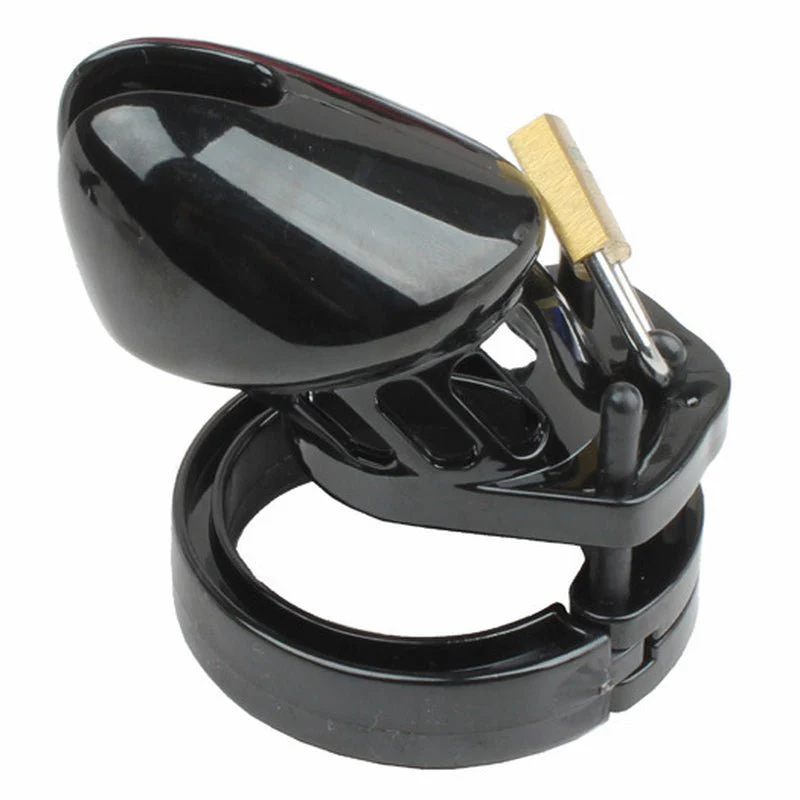 LOCK4D Original Chastity Cage S/M Black - Image 4