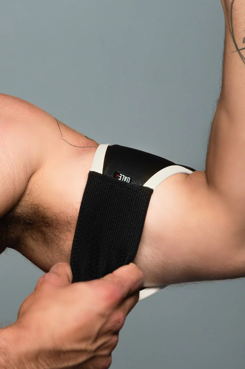 Dale Mas Biker + Bicep Bag Black White - Image 2
