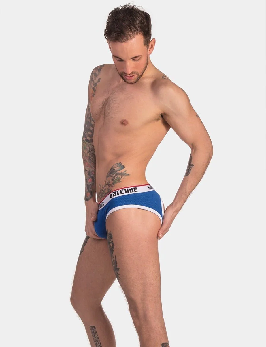 Barcode Berlin Backless Brief Maxime Royal White - Image 4