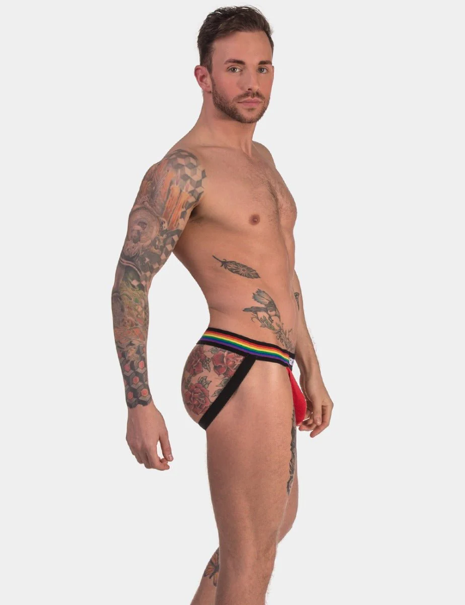 Barcode Berlin Pride Jock Red - Image 3