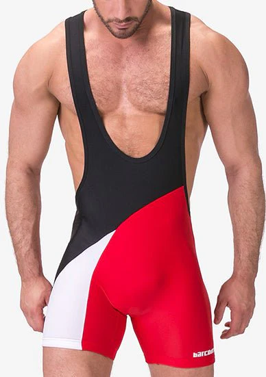 Barcode Berlin Singlet Luckenwalde Black White Red - Image 3