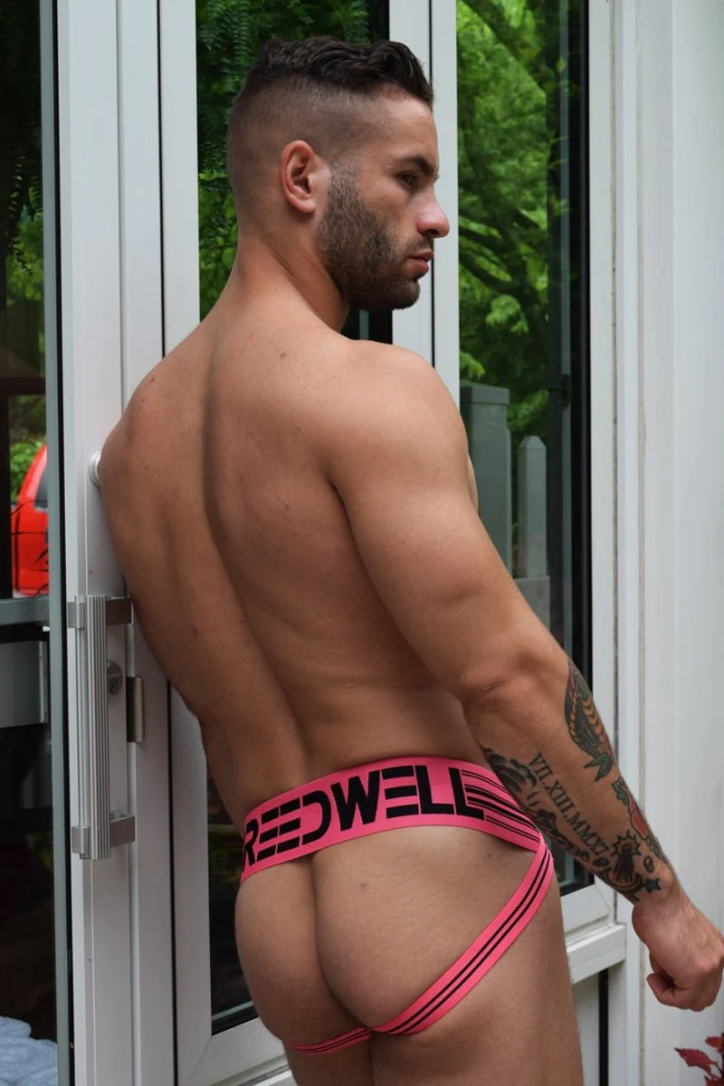 Breedwell Cumdump Jockstrap Neon Pink - Image 6