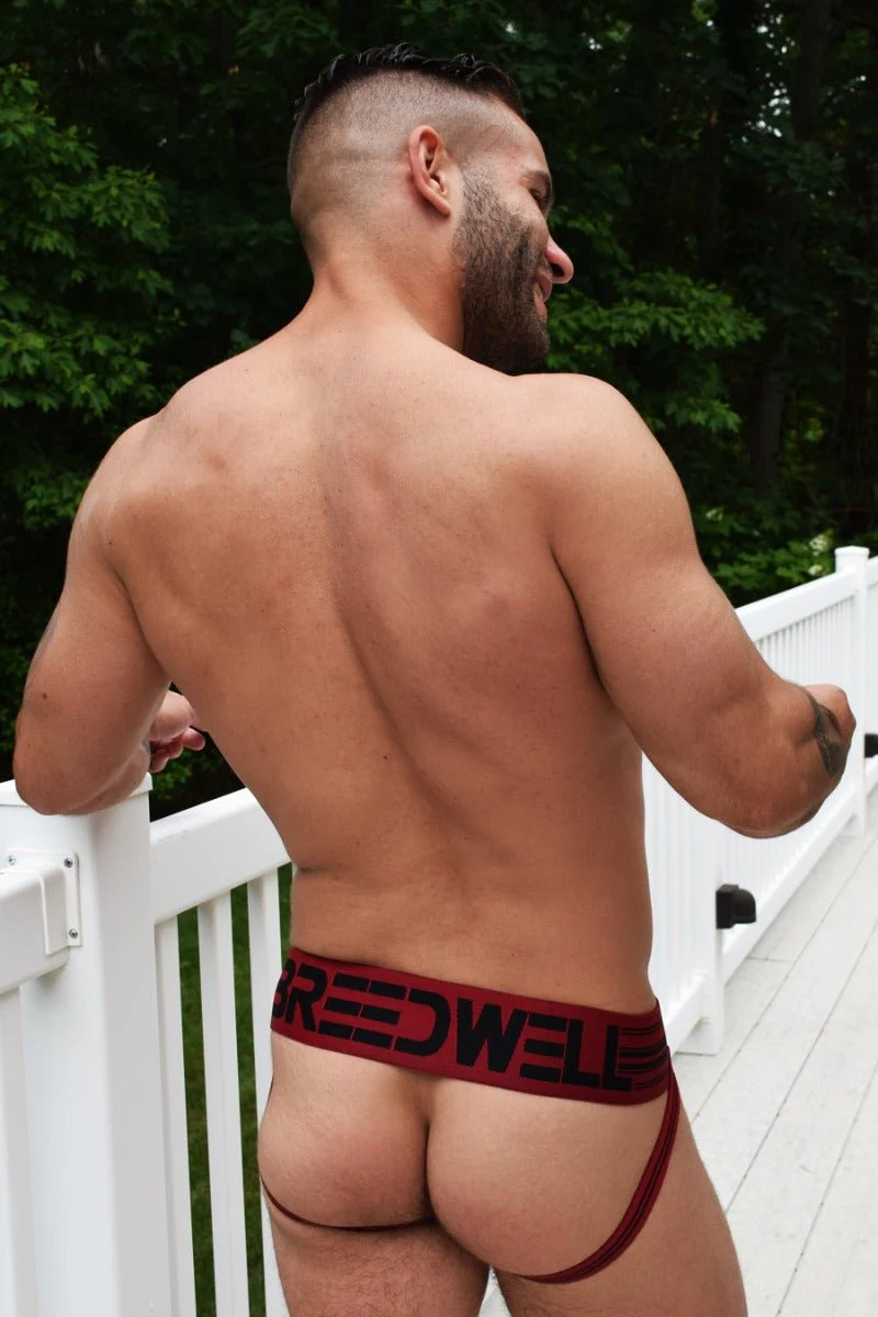Breedwell Cumdump Jockstrap Red - Image 6
