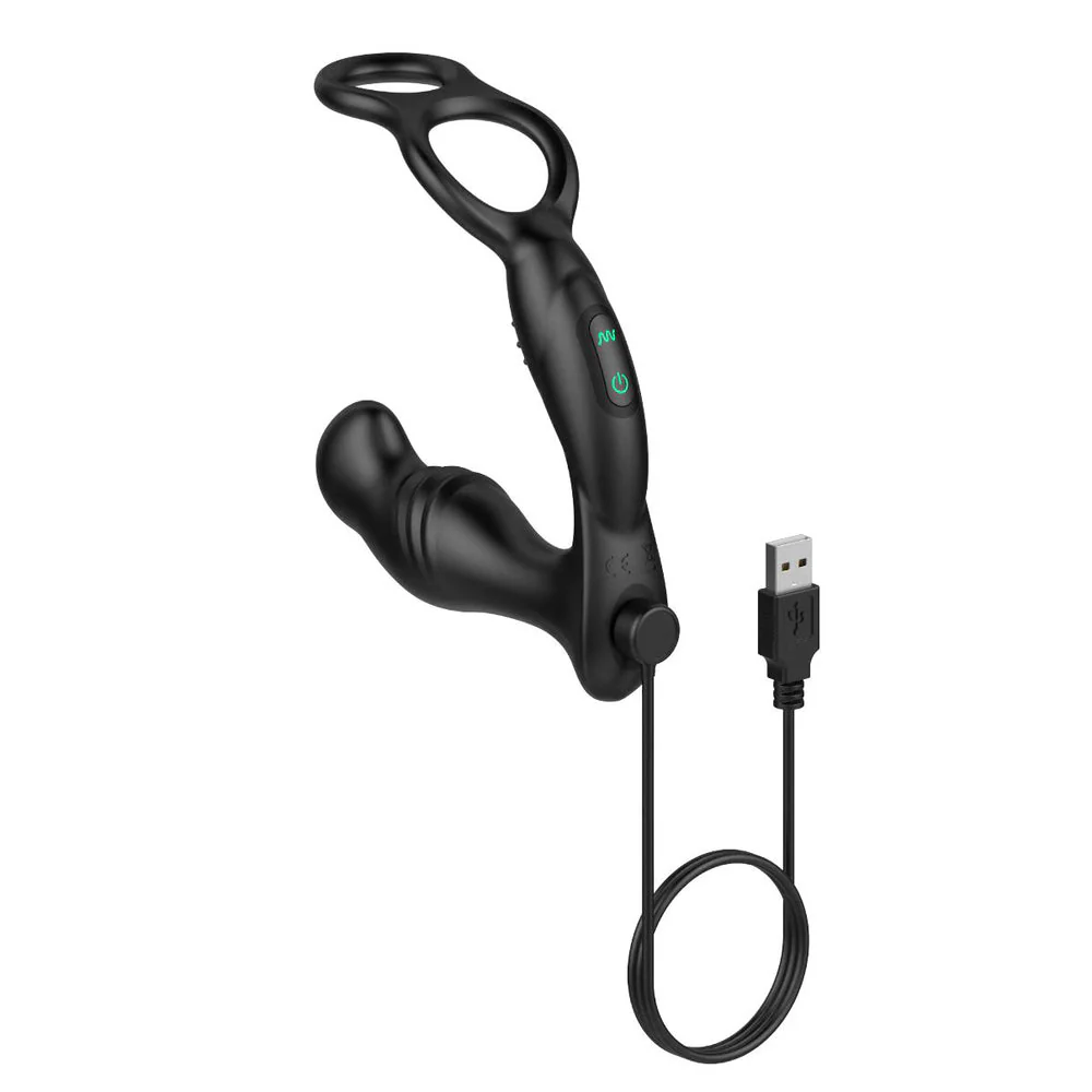 Command Pro Simul8 Prostate Massager & Cock Ring - Image 3