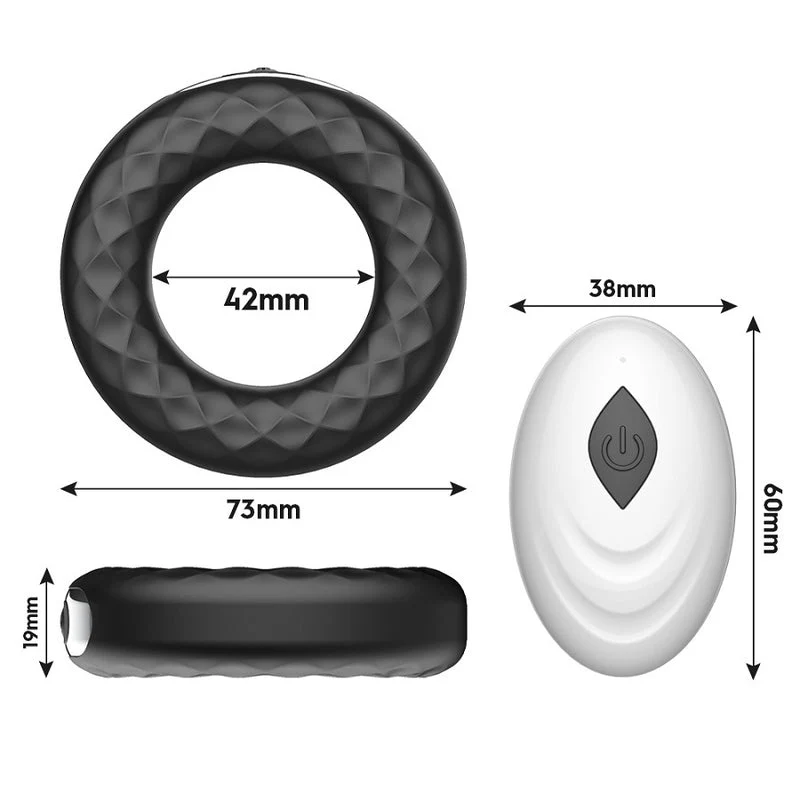 Command Vibrating Throb Ring with Remote - Image 4