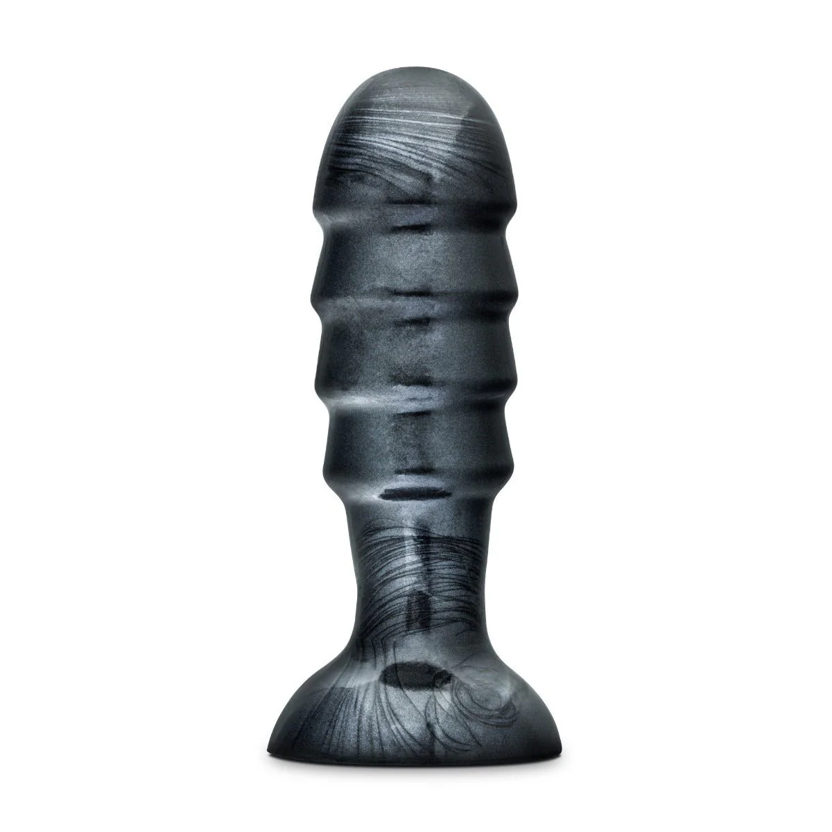 Jet Bruiser Carbon Metallic Black Butt Plug 7.5 Inch - Image 4