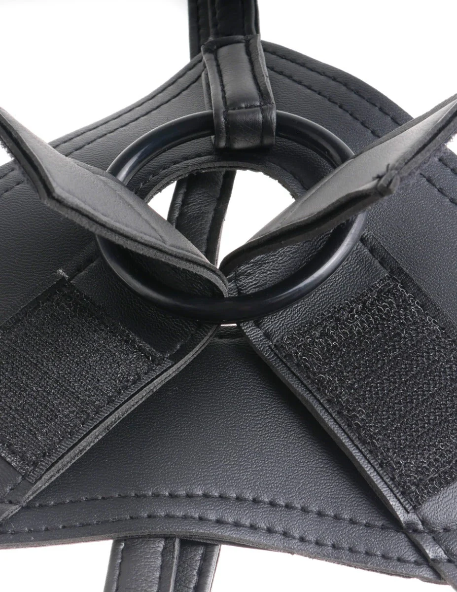 Pipedream King Cock Strap On Harness with 9 Inch Cock Flesh - Image 4