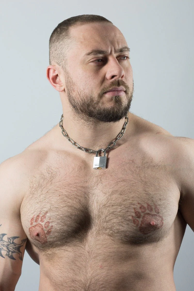 ruff GEAR Pitbull Chain 3mm with 30mm Master Lock - Image 4