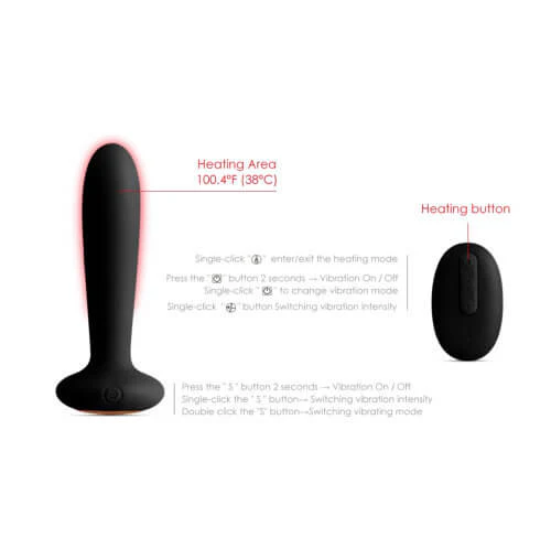 Svakom Primo Remote Control Warming Butt Plug - Image 5